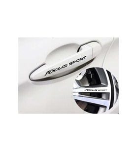 Ford Focus Sport Kapı Kolu Sticker Set 8 Ad 10*1,5 Cm
