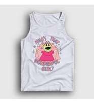 Presmono Unisex Beyaz Peepo Who's That Wonderful Girl Nanalan Atlet 533412tt (Beyaz)