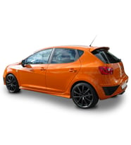 Seat İbiza (2008-2016) 4 Kapı Yan Marşpiyel Seti (Plastik)