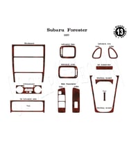 Meriç® Subaru Forester Ön Torpido Kaplama Maun 13 Parça 1997-2007 (Maun)