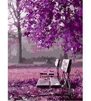 Bank Sanat Sayılarla Boyama Seti 40x50 cm (Tuvale Gerili)
