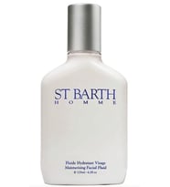 St. Barth Moisturizing Facial Fluid - Erkekler İçin Nemlendirici Cilt Bakım Kremi 125 ML