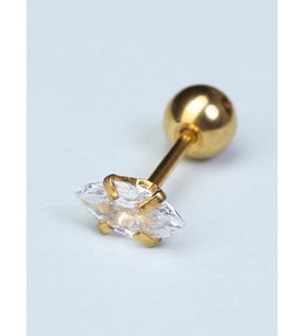 Tekli Markiz Gold Piercing
