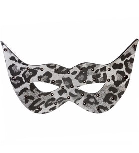 Fetish Dreams Gri Leopar Desenli Fetiş Göz Maskesi