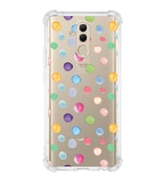 PrintiFy Huawei Mate 10 Lite Uyumlu Water Color 6 Baskılı Şeffaf Köşe Korumalı Antişok Kılıf