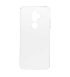 Alcatel 3V Kılıf Zore Şeffaf İnce ve Esnek Süper Silikon Kılıf (Renksiz)