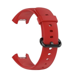 Microsonic Xiaomi Redmi Watch 2 Lite Kordon, Silicone Sport Band Kırmızı