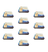 Niceplast Dil Çubuğu Ahşap Maket Çubukları 2 x 14 Cm. - 50 Adetlik 10 Paket