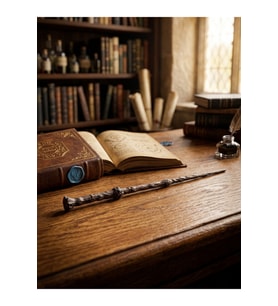 Harry Potter Asası Kahverengi