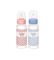 Wee Baby Baby Isıya Dayanıklı Cam Biberon 180 Ml