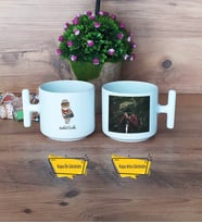 Baykuş Kupa Bardak T Fotoğraflı