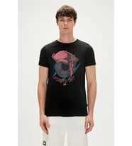 BAD BEAR PIRATE ERKEK T-SHIRT (Siyah)