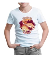 Dinosaur Expert Beyaz Çocuk Tshirt