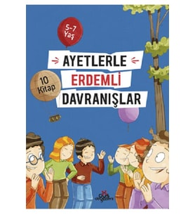 Ayetlerle Erdemli Davranışlar Set (10 Kitap) - Yasemin Ulun Pak (Karışık)
