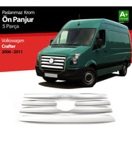 Volkswagen Crafter Uyumlu Krom Ön Panjur 5 Parça 2006-2011 (Karışık)