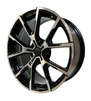 2 Adet BK-5601 9*19 5*112 ET40 66.6 BLACK MACK JANT (Takım)