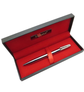Signator® T495 Krom Tükenmez Kalem  İsme Özel Kalem  Hediyelik Kalem (Karışık)