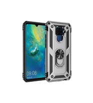 Huawei Mate 30 Lite Uyumlu Kılıf Zore Vega Kapak (Gri)