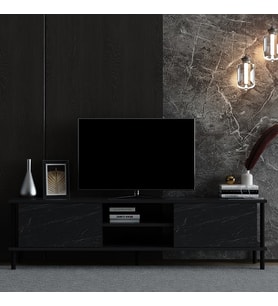 TV Sehpası Afra Mermer Desen 150 cm
