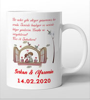 Sevgililer Gününe Özel Kupa Bardak 9