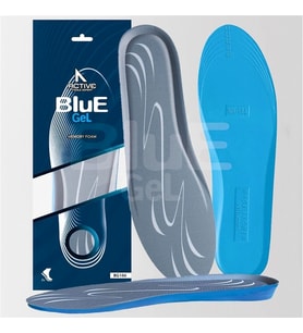 Blue Gel Yumuşak Memory Foam, Sneaker İçin Erkek Tabanlık 186-MM STANDART