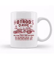 Hot Rod Classic Kupa Bardak Porselen