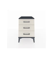 Kronos Komodin 3 Çekmeceli 44x59x64 Antrasit-Aytaşı