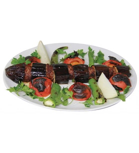 Patlıcan Kebap Şişi Sebze Şişi Transmisyon Demir 8 mm Kare Kalınlık (10 Adet)