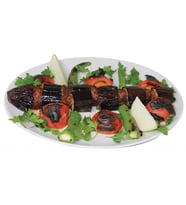 Patlıcan Kebap Şişi Sebze Şişi Transmisyon Demir 8 mm Kare Kalınlık (10 Adet)