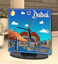 Dubai Tasarımlı Masa Saati