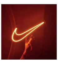 Kadem Nike Neon Led Dekoratif Duvar Aydınlatması Neon Duvar Yazısı Sihirli Led