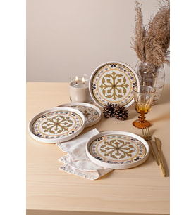 Keramika Timeless Brown Stackable Pasta Tabağı 21 Cm 4 Adet 21972