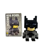 Batman Tasarımlı Büyük Parçalı Blok Oyuncak Seti Big Pixel Brick Set