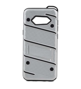 Samsung Galaxy S8 Plus Kılıf İron Tank Zırh Kapak (Gri)