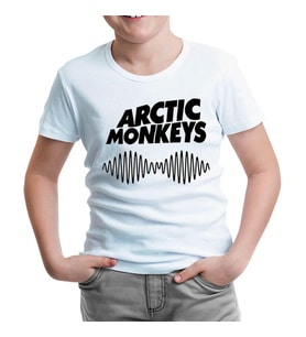 Arctic Monkeys 2 Beyaz Çocuk Tshirt