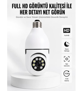 İki Yönlü Ses Destekli Full Hd Akıllı Kamera Yeni Nesil