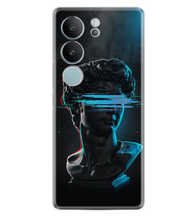 Vivo V29 Kılıf Silikon Desen Özel Seri Alone 1668