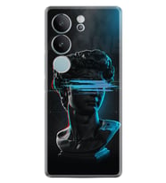 Vivo V29 Kılıf Silikon Desen Özel Seri Alone 1668