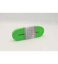 Gül Renkli Lastik 2 Cm - 10 mt Neon Yeşil