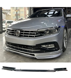 Volkswagen Passat B8.5 Ön Ek Karlık Mat Siyah Plastik Makyajlı Kasa 2019 2020 2021 2022