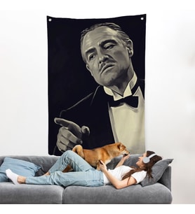 Godfather Mafya Film Duvar Örtüsü-7716
