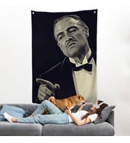 Godfather Mafya Film Duvar Örtüsü-7716