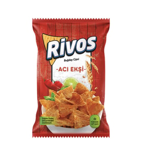 Rivos Acı Ekşi Buğday Cips 56 g e