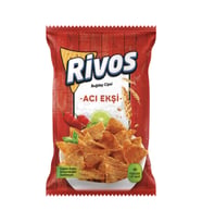 Rivos Acı Ekşi Buğday Cips 56 g e