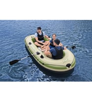 Bestway 65164 Voyager X3 Şişme Bot Set 294 x 137 cm (Sarı)