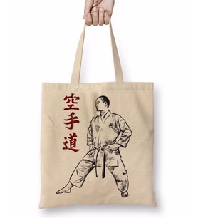 Karate Shotokan Bez Çanta Uzun Saplı