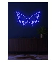 Kanat Figürlü Neon Tabela