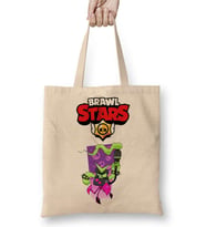 Brawl Stars Virüs 8 Bit Bez Çanta Uzun Saplı