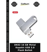 DK02 16 GB Metal Kapaklı USB 3.0 Flash Bellek Disk Yetişkin Video