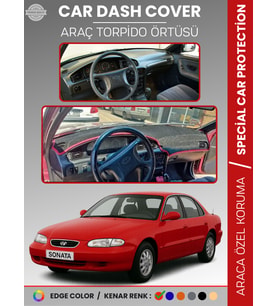 HYUNDAİ SONATA (1993-1998) Torpido Örtüsü Ön Göğüs Koruma Torpido Koruma Tam Uyum Çatlamayı Önler